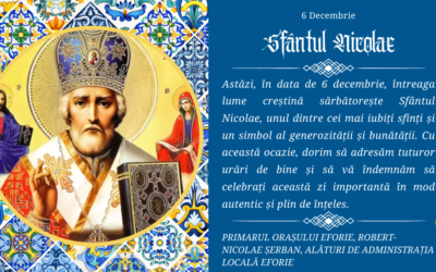 Sfântul Nicolae – La mulți ani!